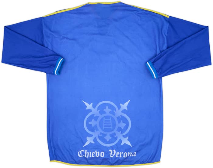 Camiseta de visitante del Chievo Verona 2001-02 L/S - 9/10 - (M)