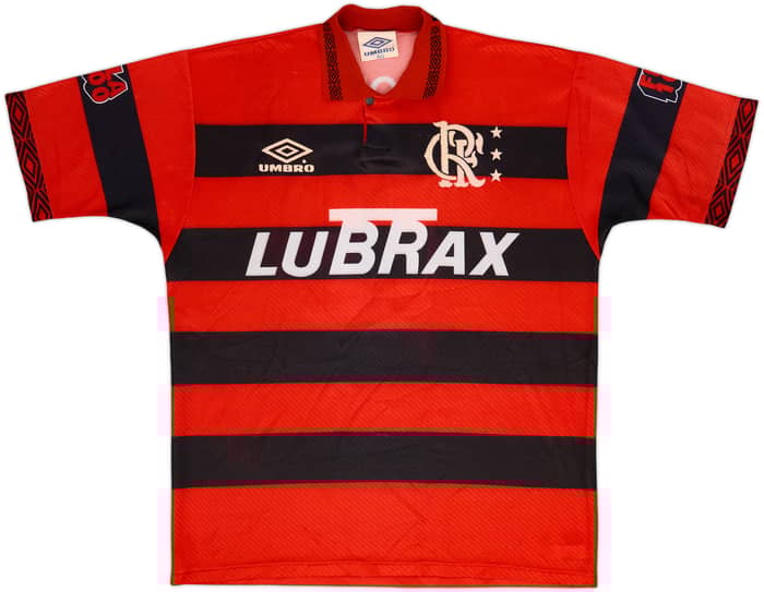 Camiseta de local Centenario del Flamengo 1994-95 #11 - 8/10 - (XL)