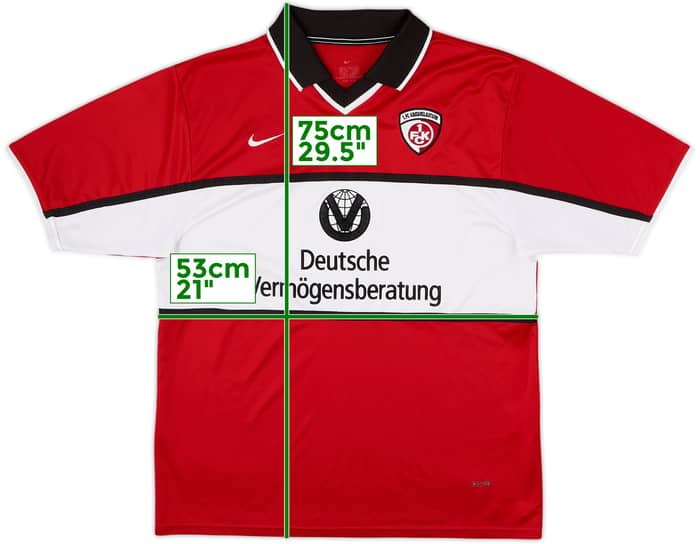 Camiseta de local del Kaiserslautern 2001-02 - 8/10 - (L)