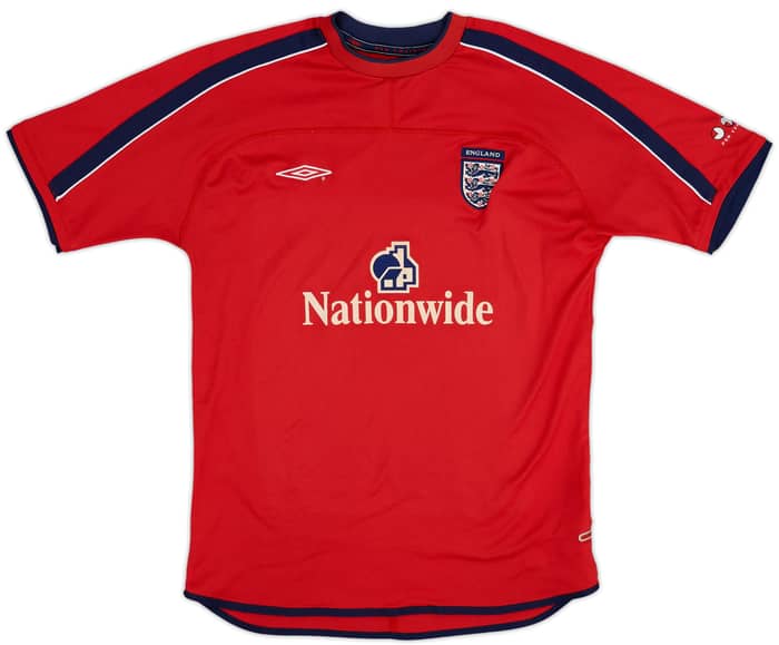 Camiseta Umbro de entrenamiento de Inglaterra 2001-02 - 6/10 - (M)
