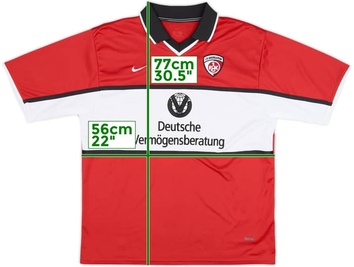 2001-02 Kaiserslautern Home Shirt - 7/10 - (L)