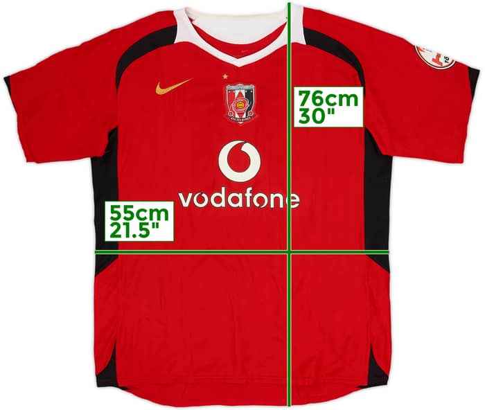 2006 Urawa Red Diamonds Camiseta Local - 7/10 - (L)