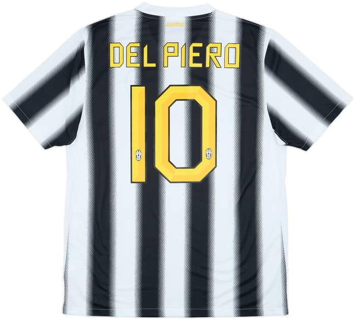 2011-12 Juventus Camiseta de local Del Piero #10 - 7/10 - (L)