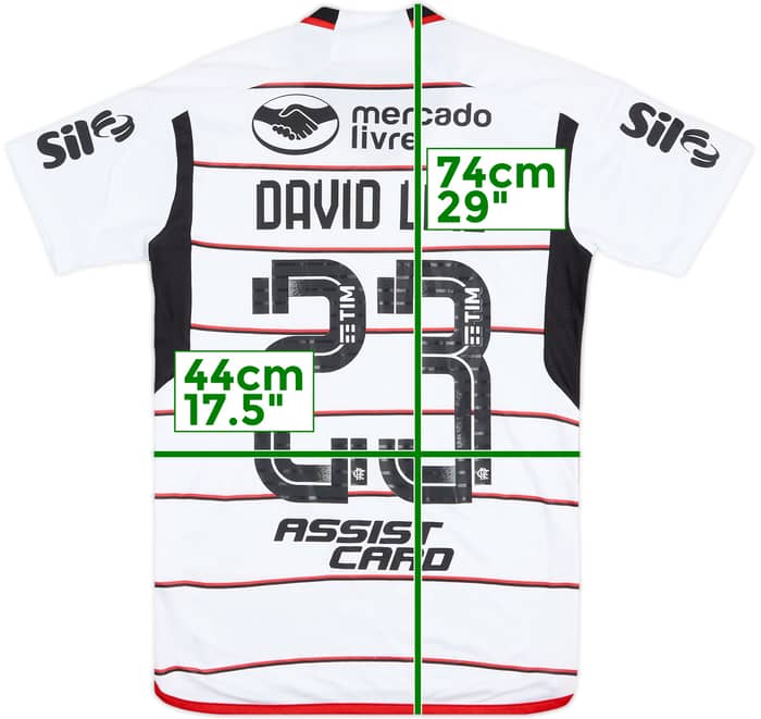 2023 Flamengo Away Shirt David Luiz #23 - 9/10 - (S)