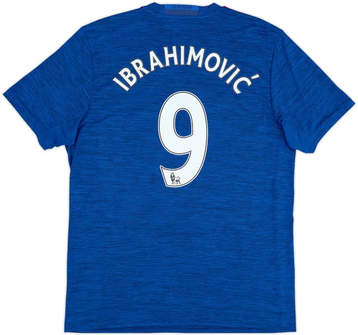 Camiseta de visitante del Manchester United 2016-17 Ibrahimovic #9 - 10/10 - (L)