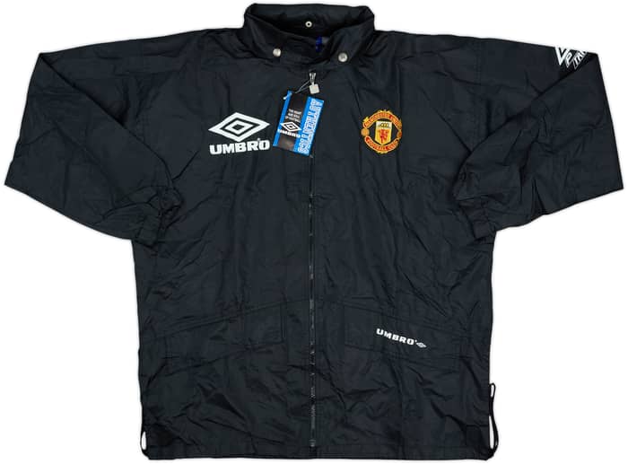 1994-95 Manchester United Umbro Hooded Rain Jacket (S)