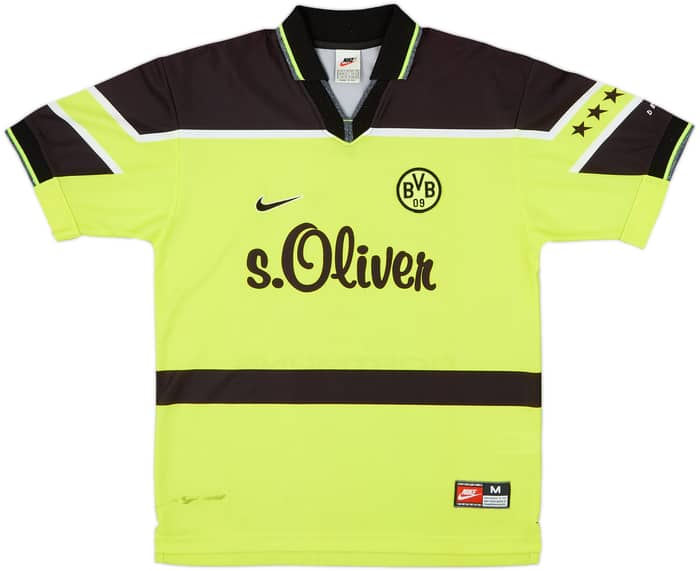 1997-98 Borussia Dortmund Home Shirt - 7/10 - (M)