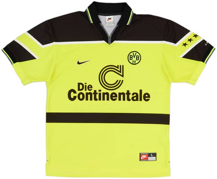 1997-98 Borussia Dortmund Home Shirt - 8/10 - (L)