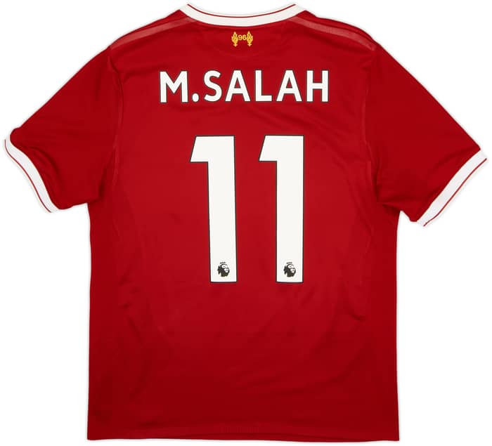 2017-18 Liverpool 125 Years Home Shirt M.Salah #11 - 7/10 - (S)