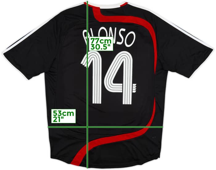 2007-08 Liverpool Third Shirt Alonso #14 - 5/10 - (L)