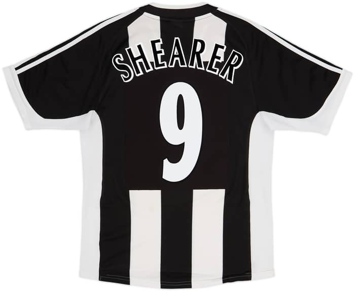 2001-03 Newcastle Home Shirt Shearer #9 - 7/10 - (S)