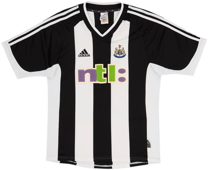 2001-03 Newcastle Home Shirt Shearer #9 - 7/10 - (S)