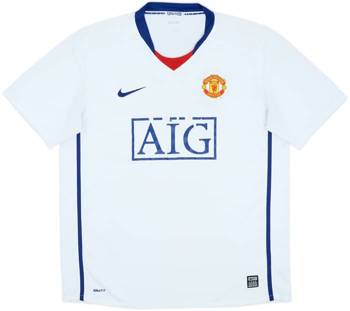 2008-10 Manchester United Away Shirt - 4/10 - (L)