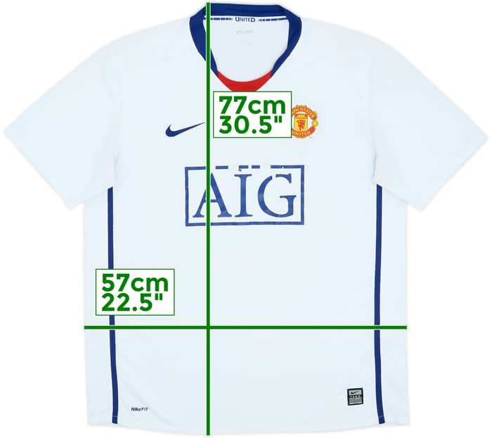 2008-10 Manchester United Away Shirt - 4/10 - (L)