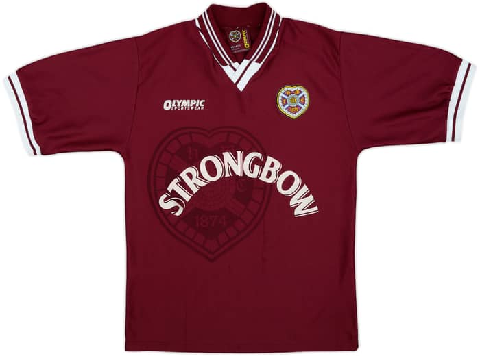 1997-98 Hearts Home Shirt - 8/10 - (S)