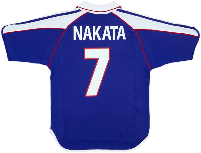 2000-01 Japan Home Shirt Nakata #7 - 8/10 - (L)