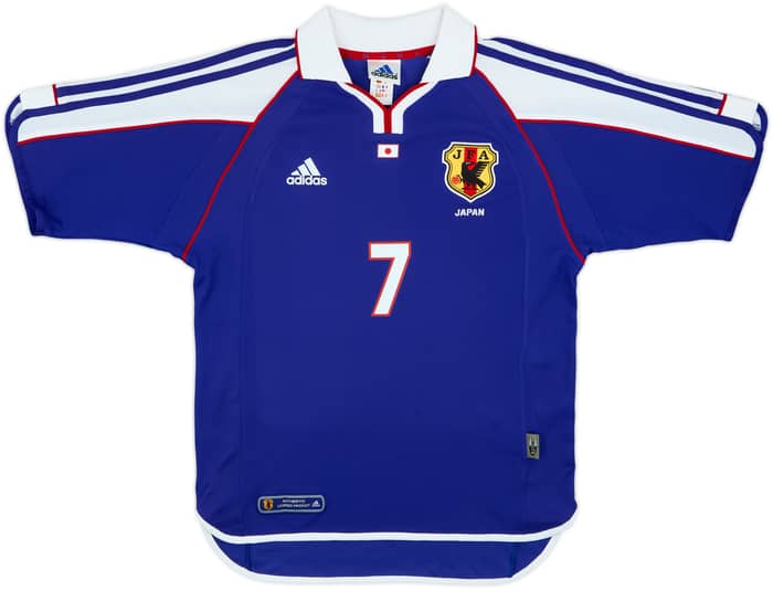 2000-01 Japan Home Shirt Nakata #7 - 8/10 - (L)