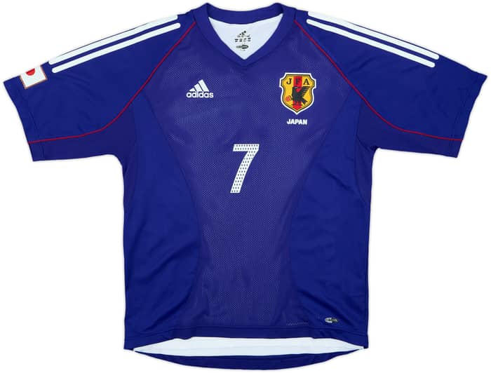 2002-04 Japan Player Issue Home Shirt Nakata #7 - 10/10 - (M)