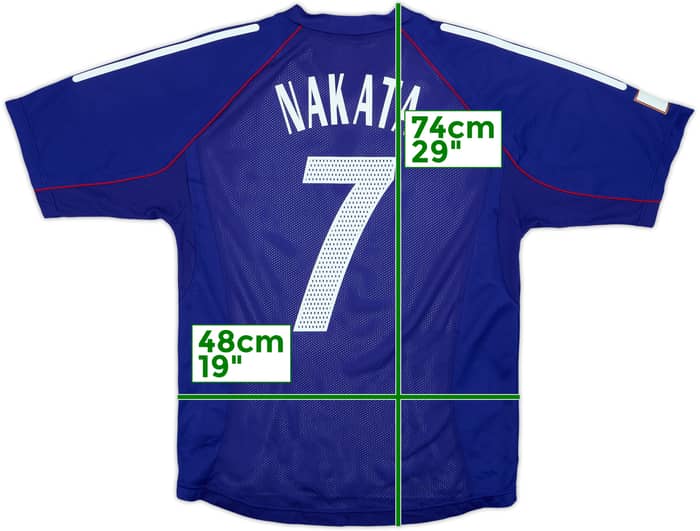 2002-04 Japan Player Issue Home Shirt Nakata #7 - 10/10 - (M)