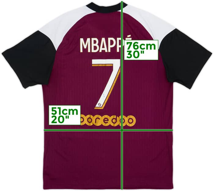 2020-21 Paris Saint-Germain Third Shirt Mbappe #7 - 5/10 - (L)