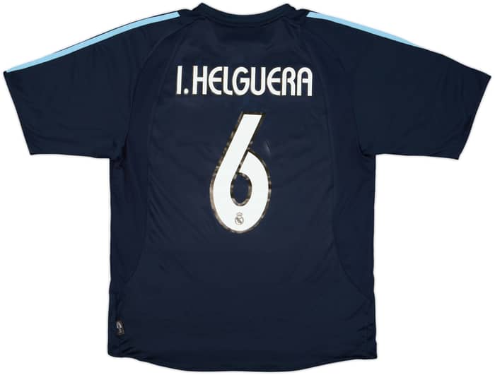 2003-04 Real Madrid Away Shirt I.Helguera #6 - 6/10 - (L)
