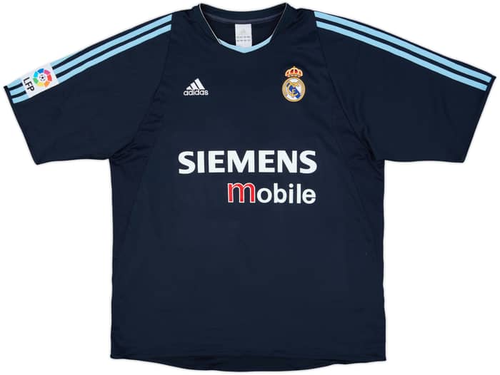 2003-04 Real Madrid Away Shirt I.Helguera #6 - 6/10 - (L)