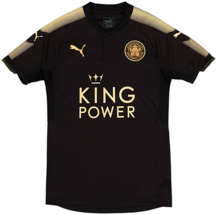 2017-18 Leicester Away Shirt Vardy #9 - 9/10 - (S)