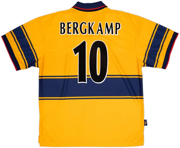 1997-99 Arsenal Camiseta Visitante Bergkamp #10 - 8/10 - (XXL)