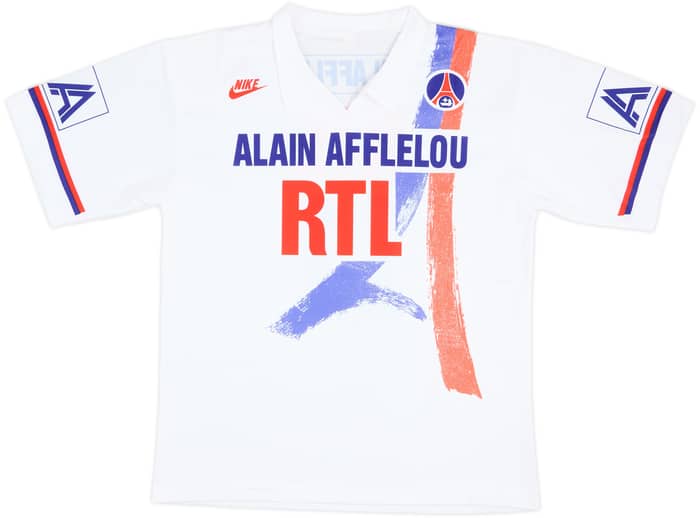 Camiseta de visitante del Paris Saint-Germain 1990-91 #11 - 9/10 - (M)