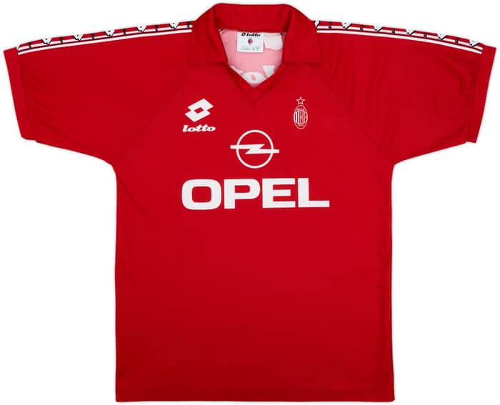 1995-96 AC Milan Lotto Camiseta de Entrenamiento - 9/10 - (S)