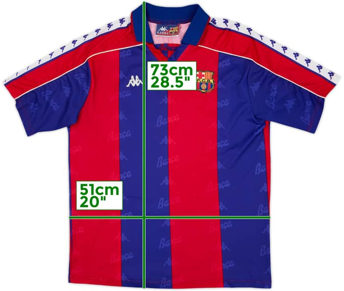 1992-95 Barcelona Home Shirt - 9/10 - (S)