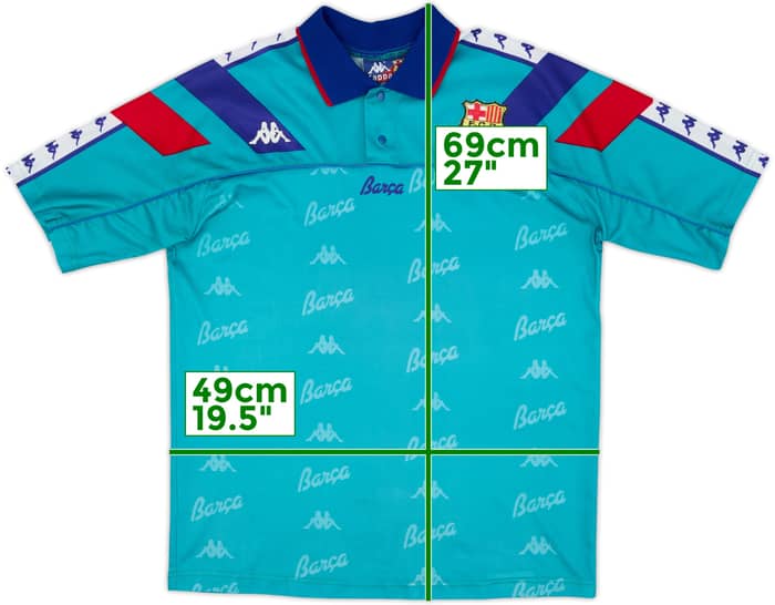 1992-95 Barcelona Away Shirt - 7/10 - (S)