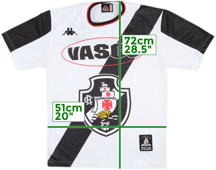 1999 Vasco da Gama Kappa Training Shirt - 9/10 - (M)