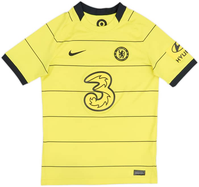 2021-22 Chelsea Away Shirt - 6/10 - (L.Boys)