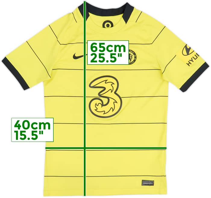 2021-22 Chelsea Away Shirt - 6/10 - (L.Boys)