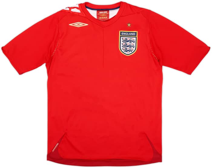 2006-08 England Away Shirt - 5/10 - (S)