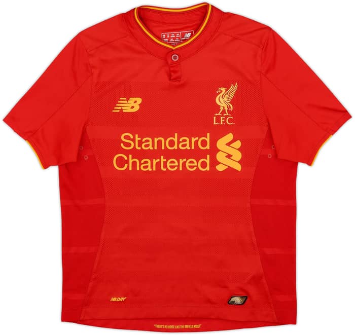 2016-17 Liverpool Home Shirt Coutinho #10 - 5/10 - (M.Boys)