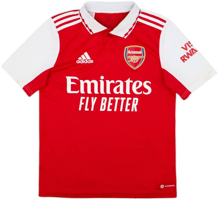 2022-23 Arsenal Home Shirt - 6/10 - (L.Boys)