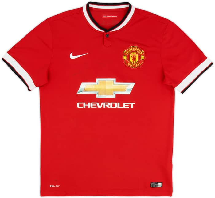 2014-15 Manchester United Home Shirt Carrick #16 - 5/10 - (M)