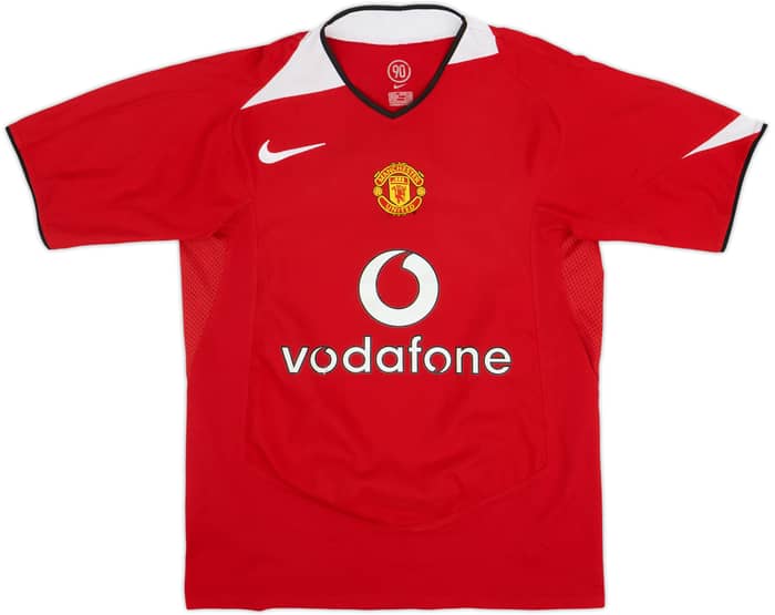 2004-06 Manchester United Home Shirt Rooney #8 - 7/10 - (S)