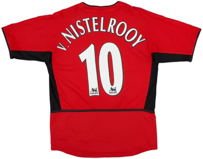 2002-04 Manchester United Home Shirt v.Nistelrooy #10 - 6/10 - (L)