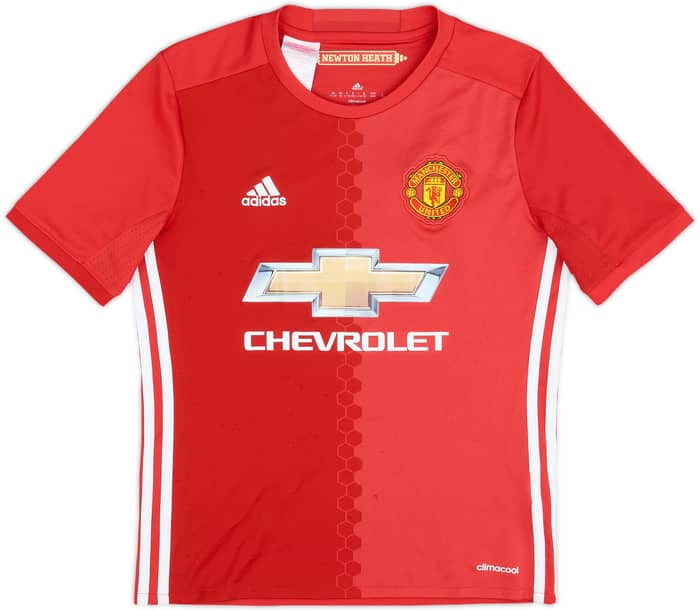 2016-17 Manchester United Home Shirt - 8/10 - (M.Boys)