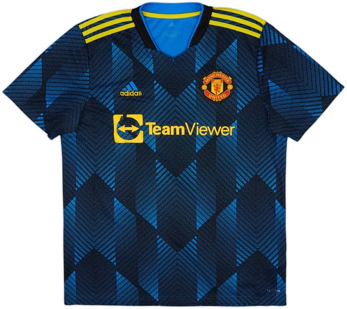 Camiseta de la tercera equipación del Manchester United 2021-22 Ronaldo #7 - 5/10 - (L)