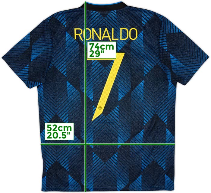 Camiseta de la tercera equipación del Manchester United 2021-22 Ronaldo #7 - 5/10 - (L)