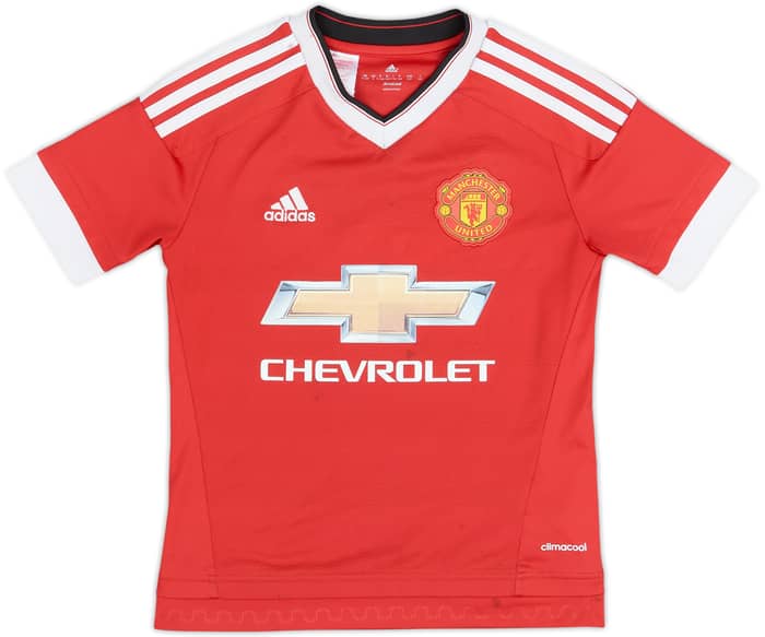 2015-16 Manchester United Home Shirt - 5/10 - (S.Boys)