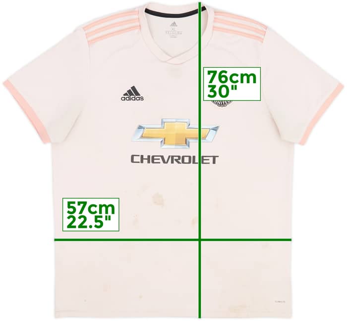 2018-19 Manchester United Away Shirt - 5/10 - (XL)