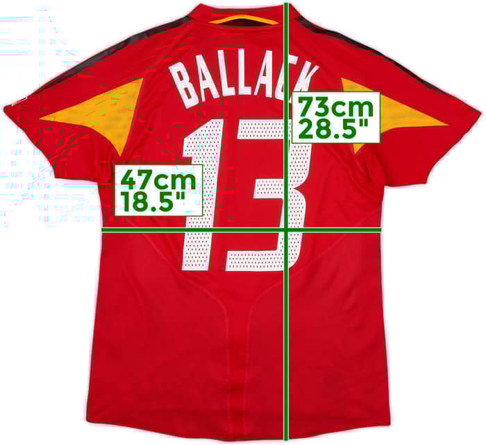 2004-06 Germany Third Shirt Ballack #13 - 8/10 - (XL.Boys)