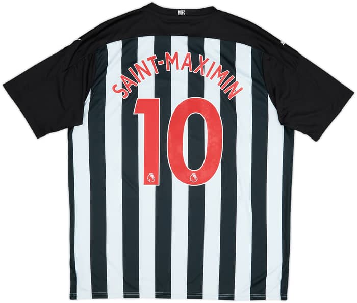 2020-21 Newcastle Home Shirt Saint-Maximin #10 - 6/10 - (XXL)