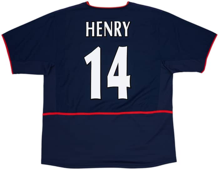 2002-04 Arsenal Away Shirt Henry #14 - 10/10 - (XL)