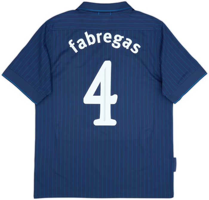 2009-10 Arsenal Away Shirt Fabregas #4 - 6/10 - (L)